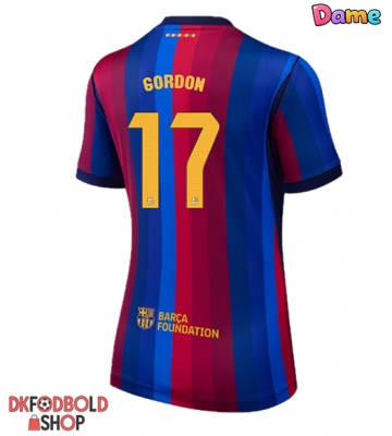 Barcelona Anthony Gordon #17 Hjemmebanetrøje Dame 2026-27 Kort ærmer Barcelona Anthony Gordon #17 Hjemmebanetrøje Dame 2026-27 Kort ærmer